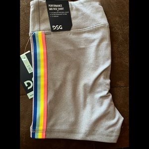 NWT Girls/Women's DSG Rainbow Spandex